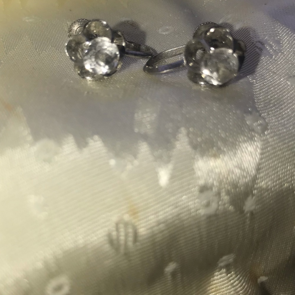 Antique clip on earrings